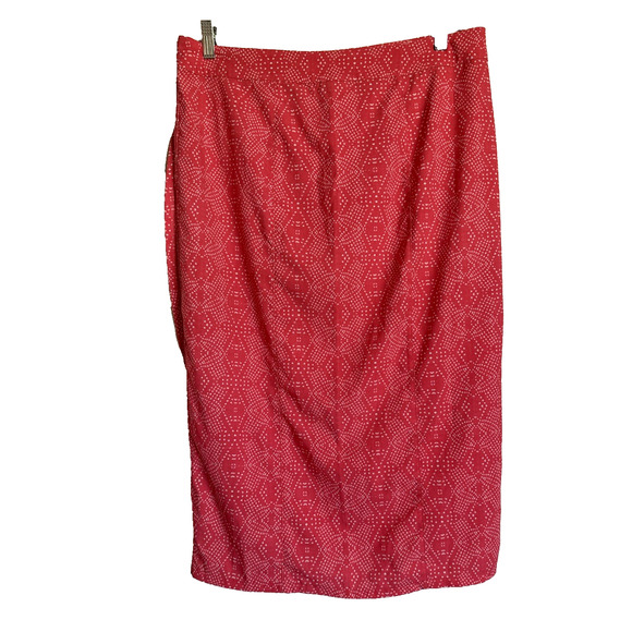 RipSkirt Hawaii Length 3 Size Large Pink Geometric Adjustable Waist Tropical - Picture 8 of 12